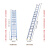 铝合金伸缩梯子6米7米8米10米加厚升降梯子单面直梯子户外工程梯 特厚3.5米伸7米(厚3.2MM