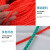 者也 KAB 多功能捆扎绳晾衣货物捆绑防滑耐磨绳子户外搭建加厚尼龙绳 红色8mm（100米/卷）