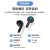 漫步者同款X2plus真无线蓝牙耳机新半入耳式运动游戏音乐安卓苹果通用 雅白x2plus 套餐七