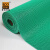 爱柯布洛 S型镂空防滑地垫 PVC塑料走廊过道疏水垫卫生间隔水垫1.2m宽1m长5.5mm厚绿色多拍不截断D型111140