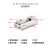 导轨滑台气动手指气缸MHF2-8D-12D-16D-20D/D1/D2薄型气爪代替SMC 滑台MHF2-8D1