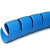 得豫工品 管道保护套电线缠绕管螺旋保护套束线器耐磨防腐蚀 22mm 蓝色2米/根