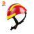 德联泰 消防头盔 F2抢险救援头盔地震救助防护安全帽 头盔+护目镜