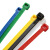 冇力 可松式扎带可退活扣可拆卸重复使用收纳整理塑料绑带捆线神器 8*150（宽7.5mm）100条/包 白