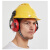 安防噪音耳罩头盔式防护耳罩SOR14012工业降噪耳罩耳塞 SOR14012耳罩