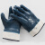 丁腈浸胶劳保手套加厚橡胶防水防滑防油耐油耐磨胶皮干活工业手套工业品 蓝色磨砂手套：10双 XL