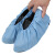 适配防静电套加厚防滑底可反复洗实验室车间家用10双装 防静电鞋套：藏青色（10双价） 均码