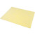 金诗洛 工业擦拭棉（100片) 黄色40cm*50cm*3mm 擦拭垫工业化学品擦拭棉 KT-072
