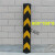 停车场橡胶护角80cm地下车库护墙角1.2米柱子反光防撞器1米保护条 直角1000*100*10 需要螺丝联系客服