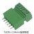 接线端子PCB插拔式端子 KF/EX/DF2EDG-2.54mm2P~12P直弯针 锁螺丝插拔一个 3P 插头+直针座