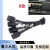 4x8P转16P显卡供电 PCIE5.0转接线RTX4090 4080 12PWR转3个8pin 直插12+4转4*8 12CM