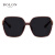暴龙（BOLON）眼镜优雅防紫外线大框太阳镜开车偏光墨镜女礼物 BL5082C30