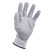 哥尔姆 五级防割手套 HPPE耐磨防护防切割劳保手套工业园艺防割 工作手套 麻灰色（5双装） M