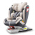 爱贝思（Ebsi）小鹏P5 P7 G3i G9儿童安全座椅汽车婴儿360旋转0-12可躺 樱花粉安全带安装款