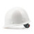 君御安全帽 工业建筑防护帽  玻璃钢白色 单位：个