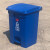 斯图户外分类垃圾桶脚踏垃圾桶加厚大号环卫带盖垃圾桶 45L脚踏分类垃圾桶 45L脚踏分类垃圾桶(可回收垃圾)