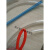 6*4mm足米TPU气管PU管绿色乳白色黄色蓝色透明耐高压高透明软管 透明红*200米