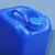 鸣固 堆码桶废液收集桶耐酸碱耐腐蚀实验室废液桶 25L B款加厚1.3kg蓝色