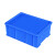 塑料周转箱长方形小零件收纳盒塑料盒配件五金盒加厚工业胶箱PP盒 5号470*350*165mm绿色