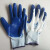 涂胶手套防滑加强耐磨浸胶手套线手套工业搬运工地玻璃劳保手套约巢 鲸奇PVC手套 5对