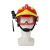 彬单抢险头盔F2救援有孔透气安全帽支架设计 白色 F2 