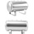 百瑞川 铝合金储气罐小型卧式存气筒 5LB铝合金 