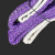 稳斯坦 WST826 搬运吊装捆绑带拖车救援绳 扁平紫色1吨5米 起重涤纶扣型吊车行吊带