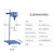 适用于燎工研究所电动搅拌器实验室小型机器设备化工生物化妆品 卧式按键40W+月牙四氟搅拌杆