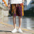 吉普（JEEP）缅甸沙滩裤男海边度假泰国傣族风情阔腿短裤泰式柬埔寨东南亚裤子 1扇子 M