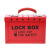 百金顿 集群锁具箱【230*155*90mm】手提式钥匙管理共锁箱 工业安全停工检修安全锁箱