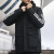 阿迪达斯 （adidas）男装 秋冬季新款时尚中长款连帽防风保暖夹克外套GT1691 GT1688 S