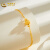 中国黄金（CHINA GOLD）黄金手链足金精品5G花丝绣球可调节手链女母亲节礼物 约2.8g