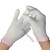 手套劳保耐磨工作尼龙工业薄款带胶干活女男防滑胶皮涂指薄 12双条纹涂指（白色） M号（中号）