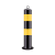 钢管警示柱停车桩警示桩防撞柱固定桩加厚活动反光隔离桩铁立柱 固定式：75cm普通款