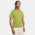耐克（NIKE）Nike男子短袖针织上衣夏季机能风休闲运动拼接FN2646 377梨绿/苔藓色 2XL