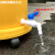 加厚塑料桶带水龙头水嘴盖家用圆形大水桶20L升塑胶桶带轮子 滑轮桶蓝色+球阀水嘴(20L)