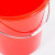 鑫磐基 水桶 加厚手提水桶 清洁塑料桶不带盖 红色水桶12L 20个装