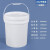 加厚塑料桶油漆桶涂料桶化工桶带盖20升35kg25/ 25L白色-油嘴盖