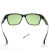 迈恻亦电焊防强光防电弧防护眼罩防打眼飞溅防护眼镜焊工护眼护目镜 浅绿色套装眼镜盒+布