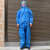 宝卫侠（BAOWEIXIA)防护服工业生产防尘分体式带帽 蓝色分体式XL175CM