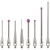 雷尼绍测针三坐标测头海克斯康柱形思瑞测针爱德华红宝石M2 (1210)钨钢柱形0.5*L15.3*M2