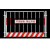 基坑护栏施工安全隔离网工地临边围栏警示围挡冲孔定型化锌钢栅栏 产品规格定制