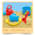 Hape乐享沙滩玩具套装2-4岁宝宝水壶铲子和小桶玩沙子挖沙模型套 乐享沙滩套