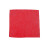 柒亦辰（QiYiChen）DLQ122吸水抹布 超细纤维毛巾 保洁清洁布 40*40cm 4条装 红色
