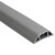 冰禹 BYyc-202 PVC阻燃地线槽 弧形室内穿线槽 1米价 5厘米宽-黄黑-软线槽