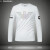 AEXP阿玛EX7尼欧洲站新款潮牌男士长袖t恤男莫代尔圆领修身纯棉上衣休 白色 L120-140斤