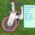 移动轮子配件 轮子万向轮 6寸棒轮 AB双刹轮 轮子脚手架 AB刹大红棒轮