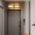 阿尤布新中式门前灯进门入户大门顶灯卧室阳台楼梯客厅轻奢LED长条壁灯 60CM-18W-白光
