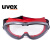 uvex9302601护目镜防护眼罩防风眼镜耐高温防尘防雾防溅劳保 uvex9302601护目镜1副