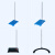 铁架台铁架台机械搅拌器半圆支架滴定台不锈钢烧瓶夹冷凝管夹蝴蝶夹铁三环实验室大号试管夹烧杯夹十字夹铁 烧瓶夹(喷塑)